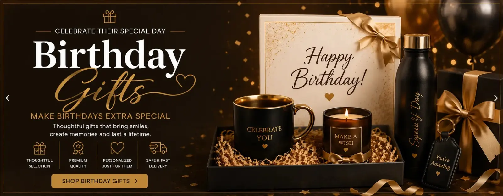 Birthday Gifts Birthday Gifts — celebrate their special day with Doviko