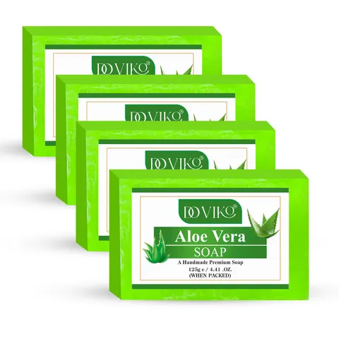 Doviko Aloe Vera Soap - Pack of 4 (500 gm) Doviko Aloe Vera Soap - Pack of 4 (500 gm)