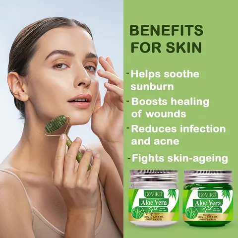 Aloe Vera Gel Green & Transparent Gel - Pack of 2 (200 g Each) alternate view Aloe Vera Gel Green & Transparent Gel - Pack of 2 (200 g Each) alternate view