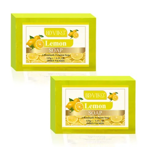 Doviko Lemon Soap for Brightening & Dark Spots - 2x125g Doviko Lemon Soap for Brightening & Dark Spots - 2x125g
