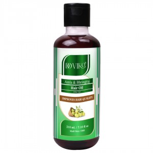 Doviko Amla & Bhringraj Hair Oil - Pack of 1 (210 ML) - Front