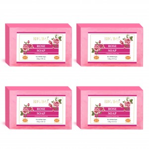 Doviko Handmade Rose Soap - Main - Pack of 4