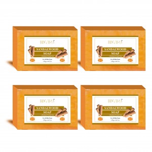 Doviko Handmade Sandalwood Soap - Main - Pack of 4