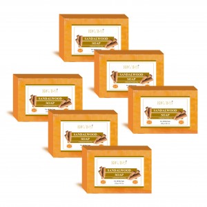 Doviko Handmade & Natural Sandalwood Soap - Main - Pack of 6