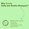 Doviko Natural Amla & Reetha Shampoo - Pack of 2 (420ML) - Reasons