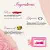 Doviko Handmade Rose Soap - Ingredients - Pack of 4