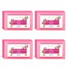 Doviko Handmade Rose Soap - Main - Pack of 4